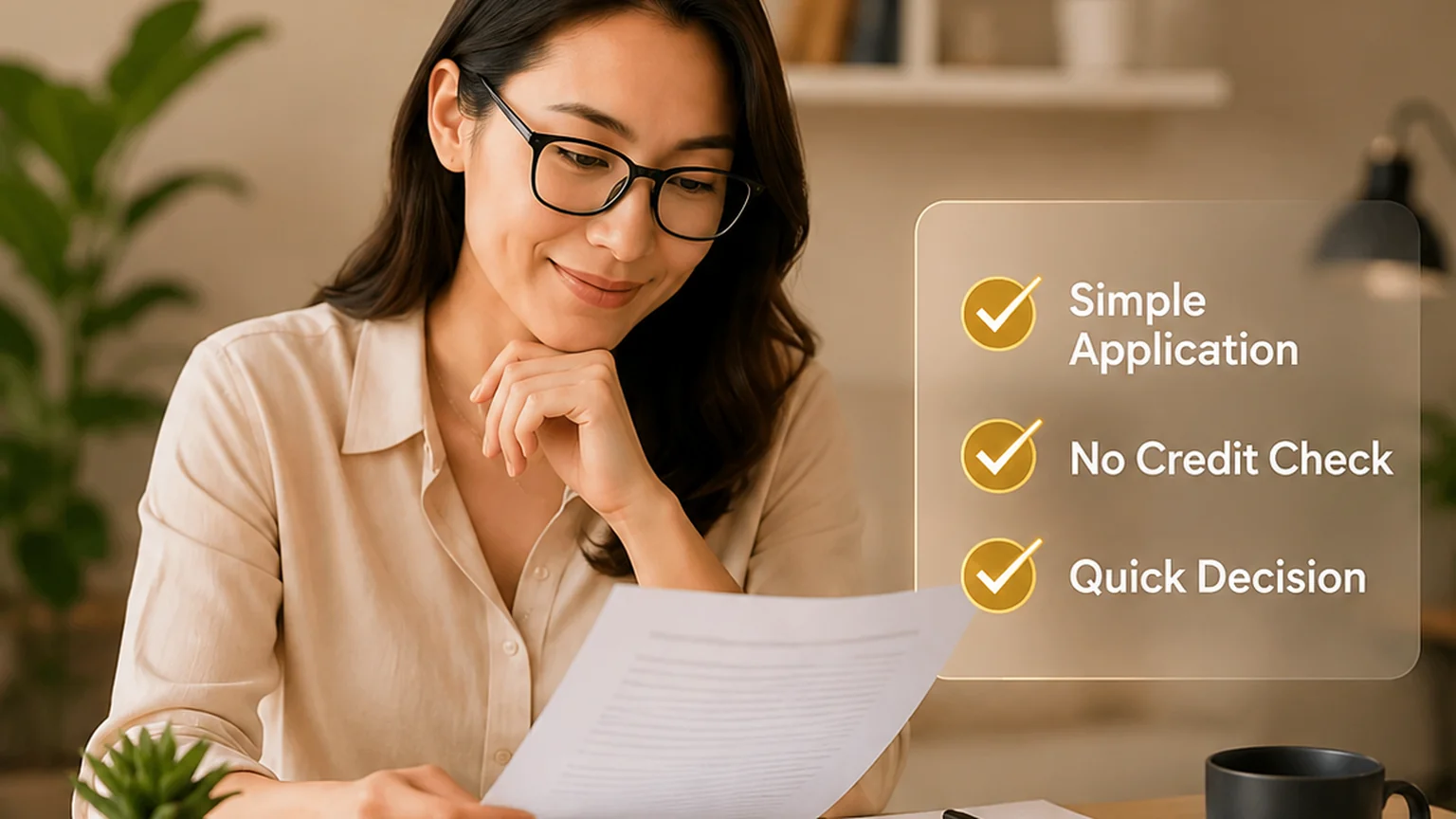 A typical no-credit-check loan offer checklist explained